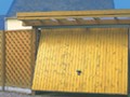 Basculante en bois